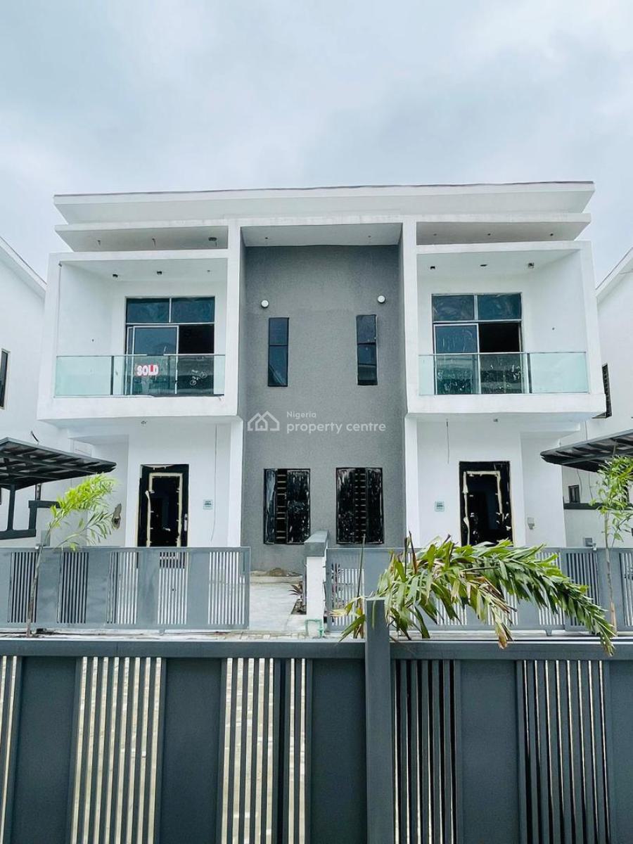Luxuriously Built 4 Bedroom Semi Detached Duplex Plus Bq, Orchid Road, Lekki Phase 2, Lekki, Lagos, Semi-detached Duplex for Sale