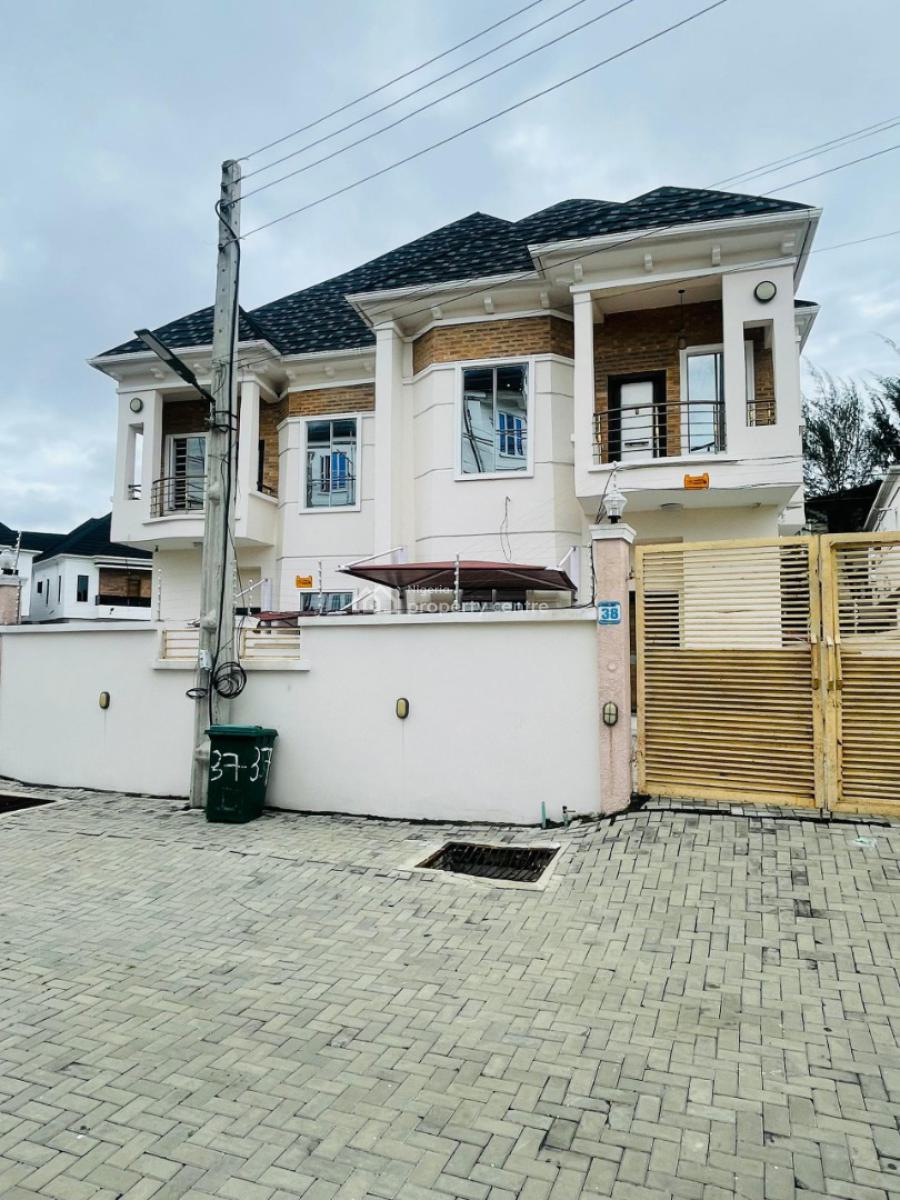4 Bedroom Semi Detached Duplex with Bq, Ikota Gra, Ikota, Lekki, Lagos, Semi-detached Duplex for Sale