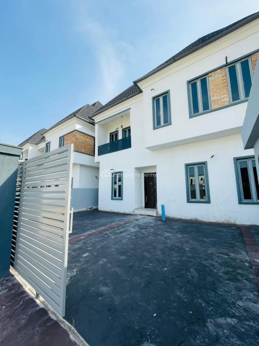 Newly Built and Beautiful 4 Bedroom Fully Detached Duplex with Bq, Orchid Road, Second Tollgate, Flood Free and Serene, Lekki, Lagos, Detached Duplex for Sale