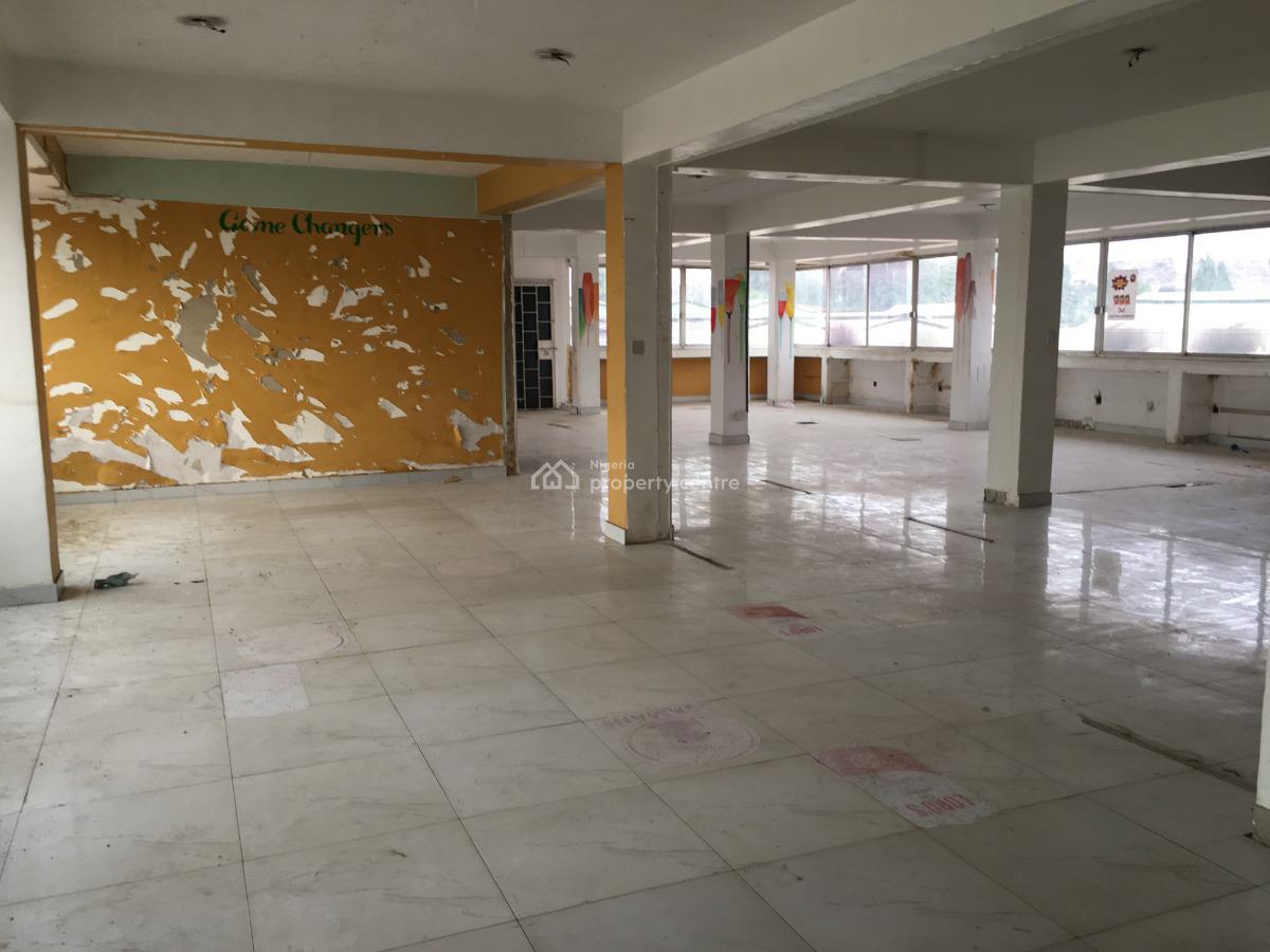 Serviced 250sqm Open Plan Office Space, Kudirat Abiola Way, Oregun, Ikeja, Lagos, Office Space for Rent