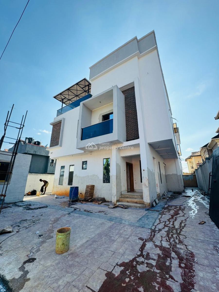 Exquisitely Built 5 Bedroom Fully Detached Duplex with Cinema & Bq, Gra Phase 1, Magodo, Lagos, Detached Duplex for Sale