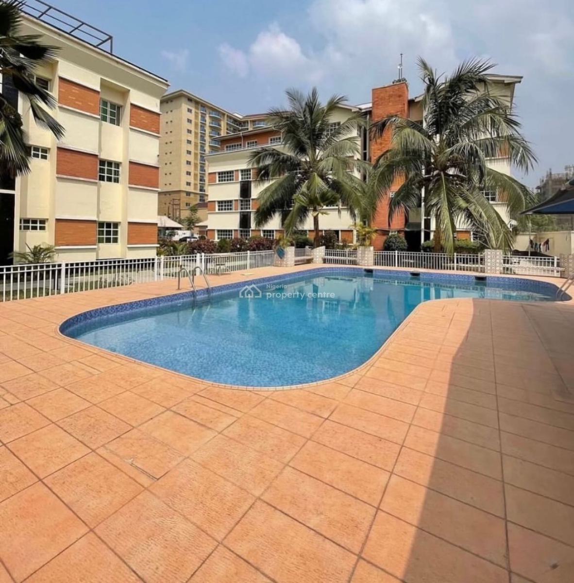 Serviced 3 Bedroom Apartment with Pool, Ikoyi, Lagos, Flat / Apartment for Rent