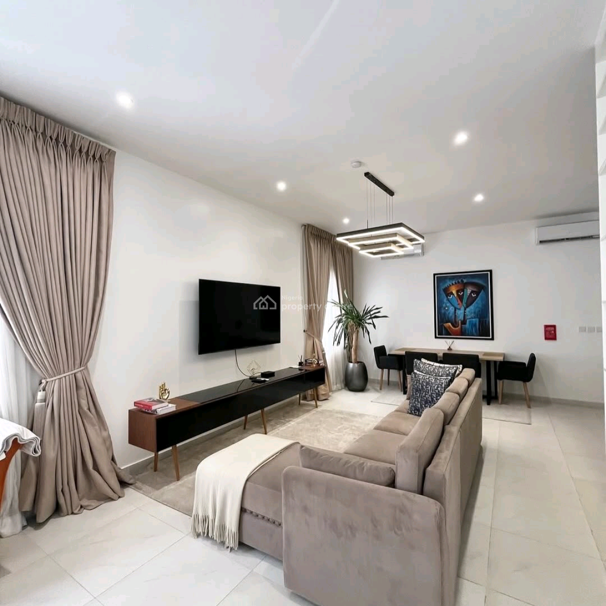 2 Bedroom Fully Furnished Apartment Location: Ikoyi, Lagos  40m, Ikoyi, Lagos, Flat / Apartment for Rent