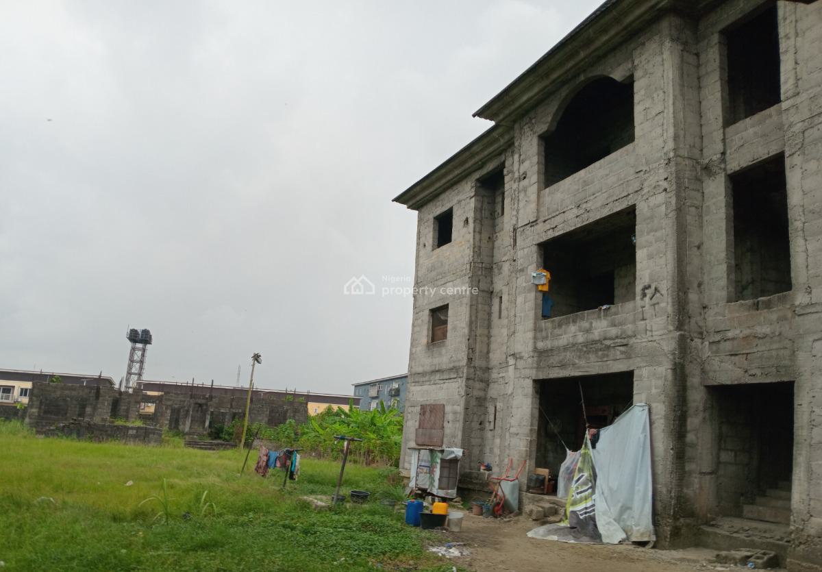 Well Located Eight Plots of Table Dry Land with Structures, Gra Phase 3, Port Harcourt, Rivers, Mixed-use Land for Sale