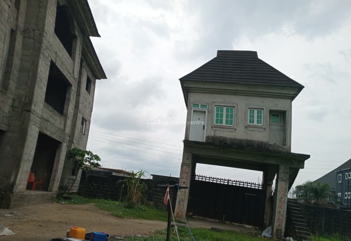Well Located Eight Plots of Table Dry Land with Structures, Gra Phase 3, Port Harcourt, Rivers, Mixed-use Land for Sale