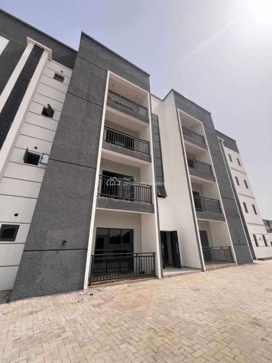 Massive 3 Bedroom Flat Apartment with Bq, Dakibiyu, Jabi, Abuja, Flat / Apartment for Sale