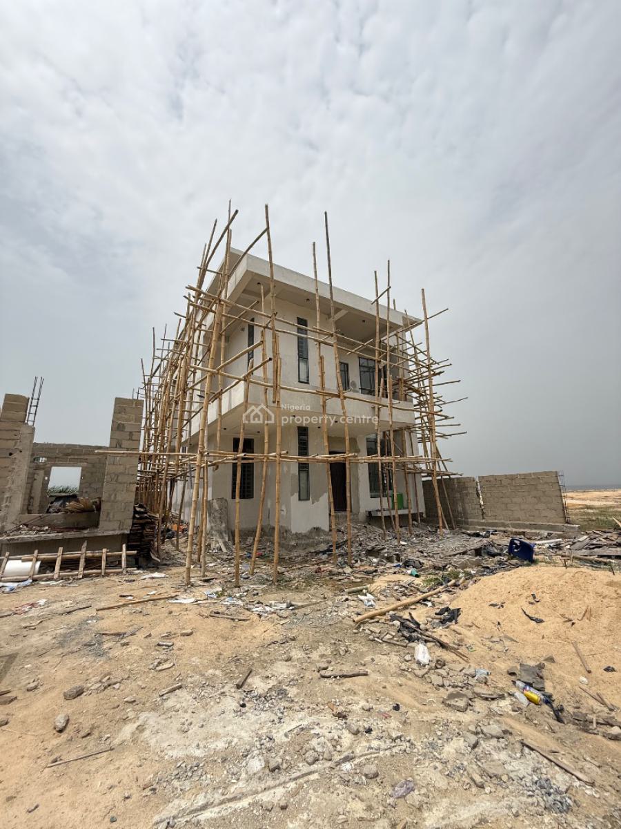 Brand New 4 Bedroom Fully Detrcahed Duplex with Bq, Captain Court Estate, Ajah, Lagos, Detached Duplex for Sale