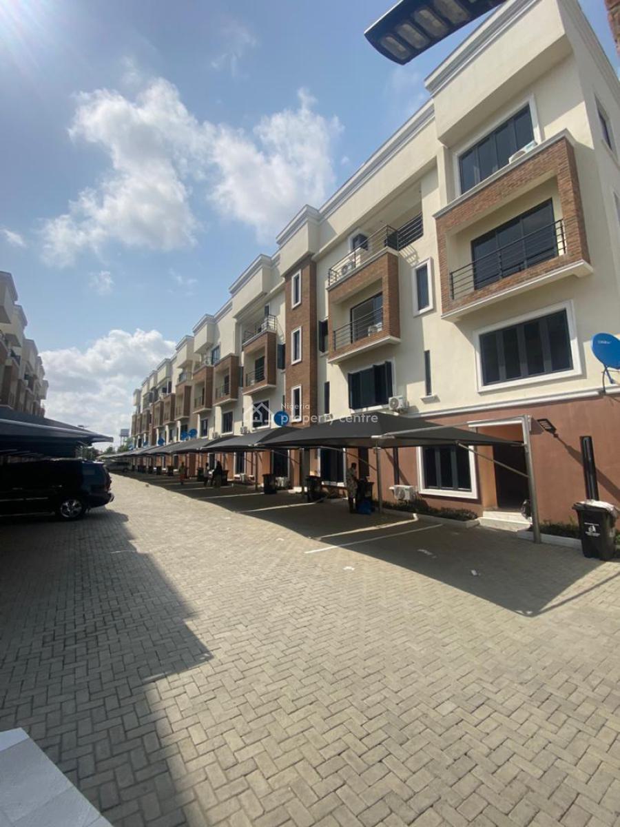 Serviced 4 Bedroom Terrace Duplex with Pool and Gym, Lekki Phase 1, Lekki, Lagos, Terraced Duplex for Rent