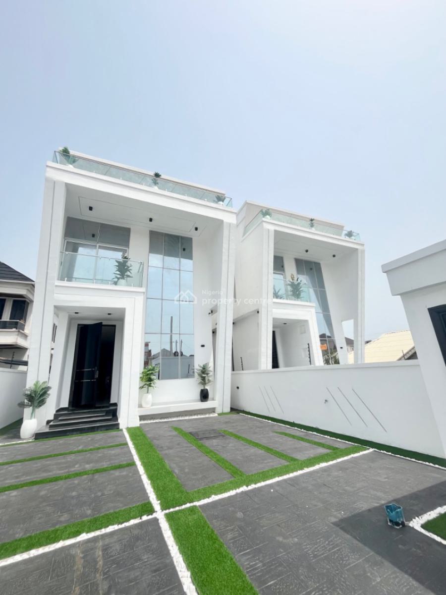 Luxurious 5 Bedroom Fully Detached Duplex with Bq and Swimming Pool, Ologolo, Lekki, Lagos, Detached Duplex for Sale