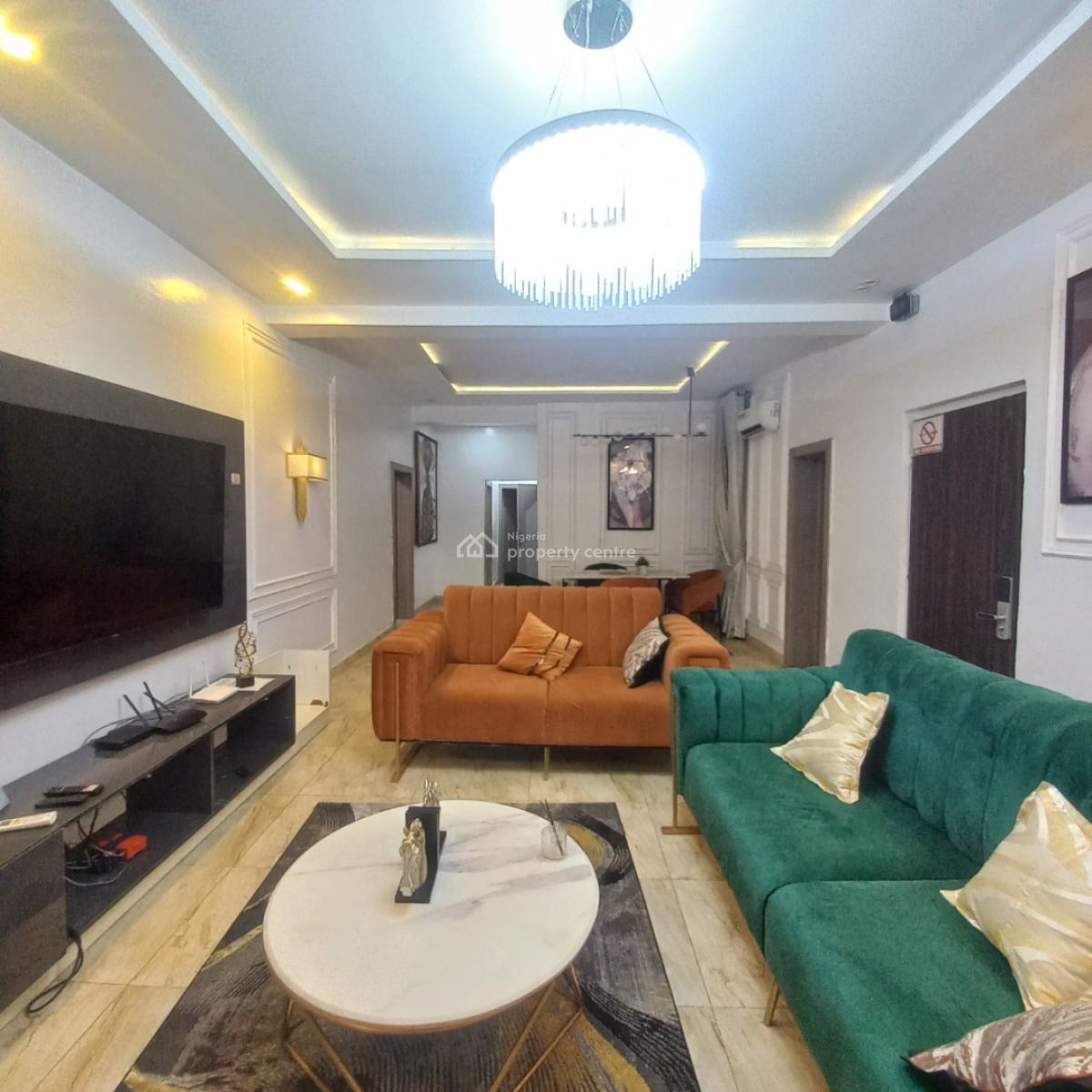 Furnished 2 Bedroom Apartment with Bq, Ikate, Lekki, Lagos, Flat / Apartment for Rent