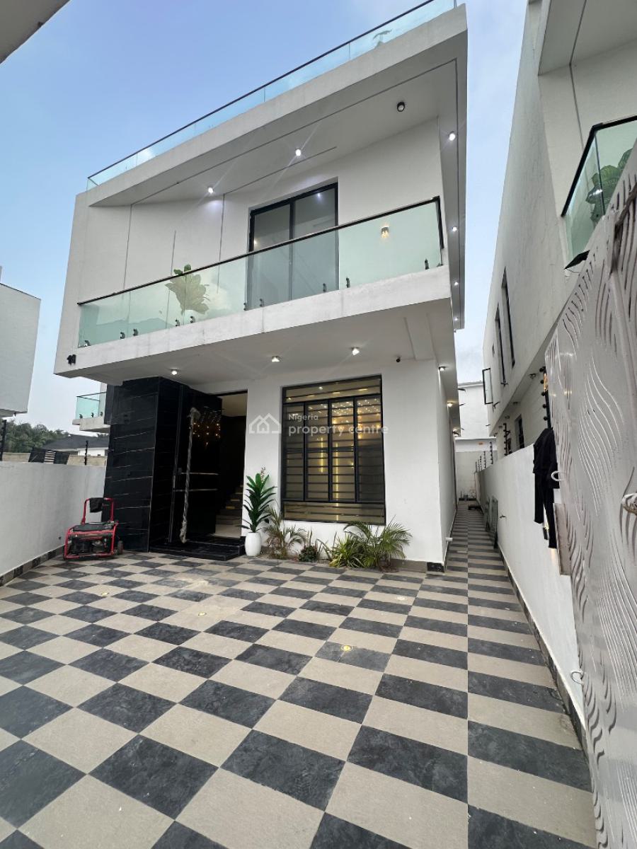 Nicely Carved 4 Bedroom Detached Duplex with Bq, Orchid, Lekki, Lagos, Detached Duplex for Sale