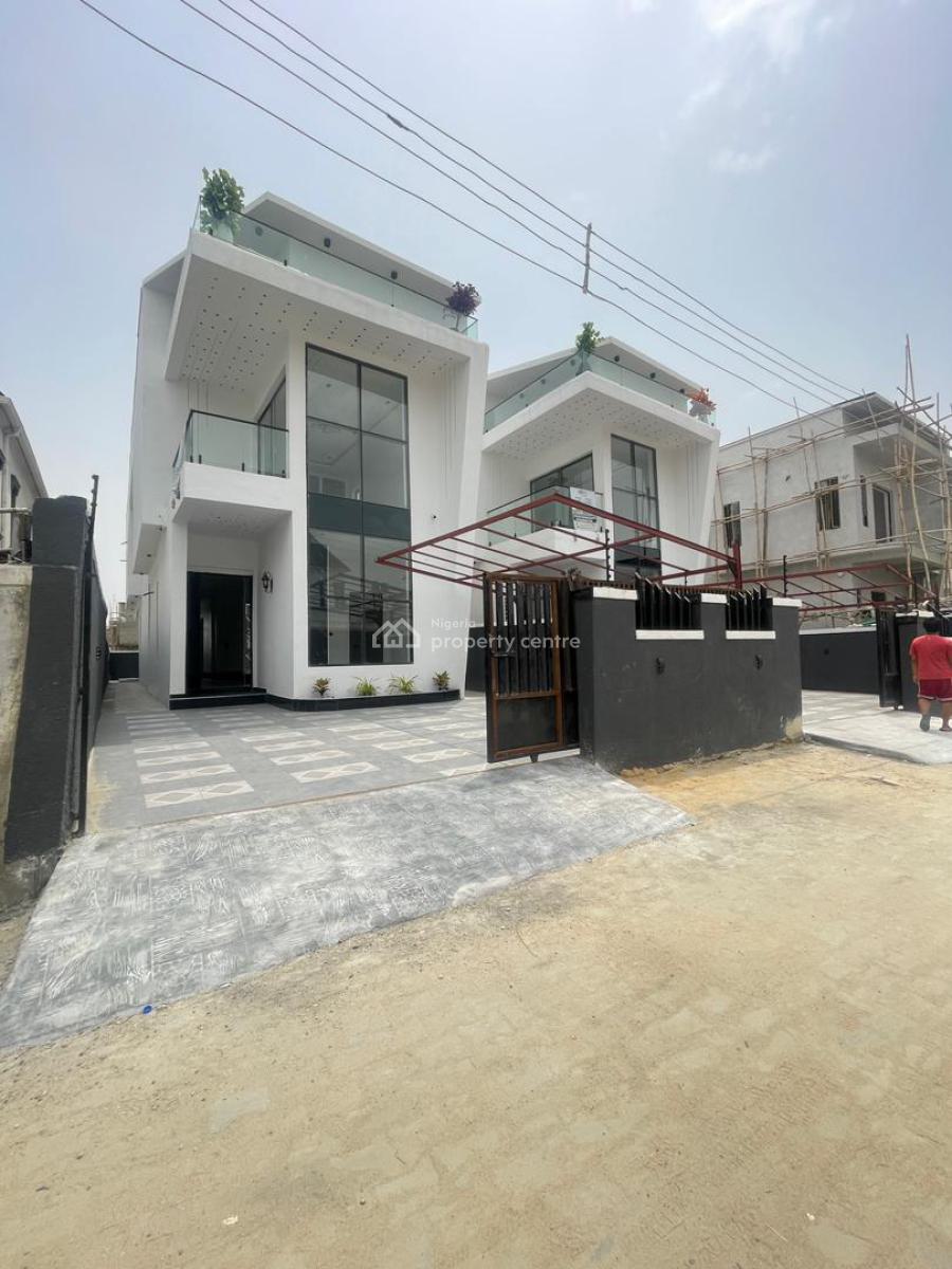 Luxury 5 Bedroom Fully Detached Duplex with Pool & Bq, a Perfect Blend of Luxury, Comfort, and Strong Investment Value., Ajah, Lagos, Detached Duplex for Sale