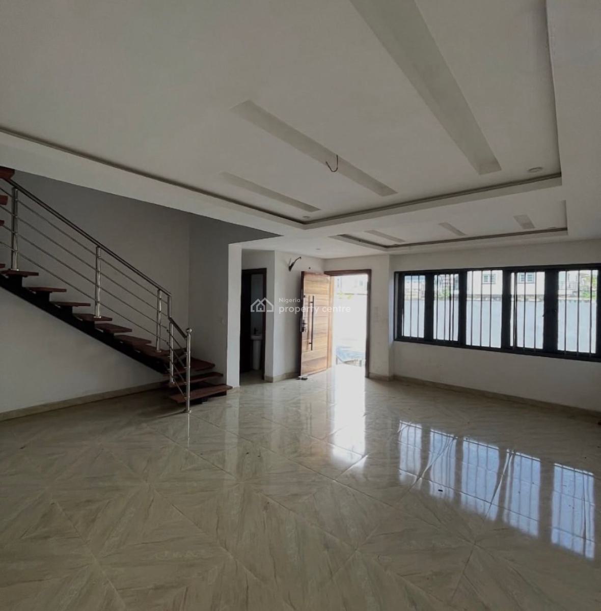 Massively Spacious 4-bedroom Terrace Duplex (serviced), Lekki Phase 1, Lekki, Lagos, Terraced Duplex for Rent