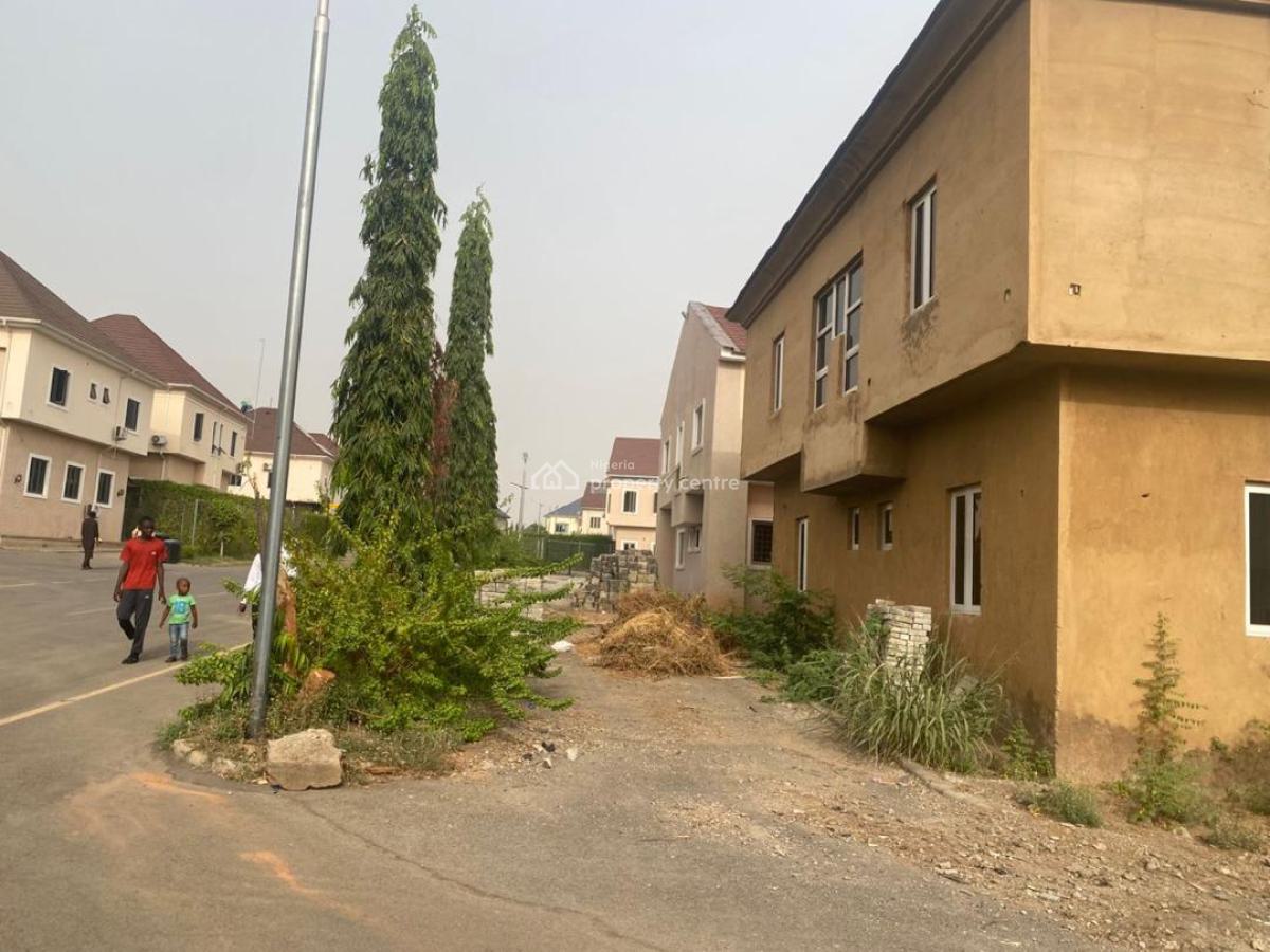 4 Bedroom Semi-detached Duplex (carcass) with Bq, Chessville Corte Estate, Life Camp, Abuja, Semi-detached Duplex for Sale