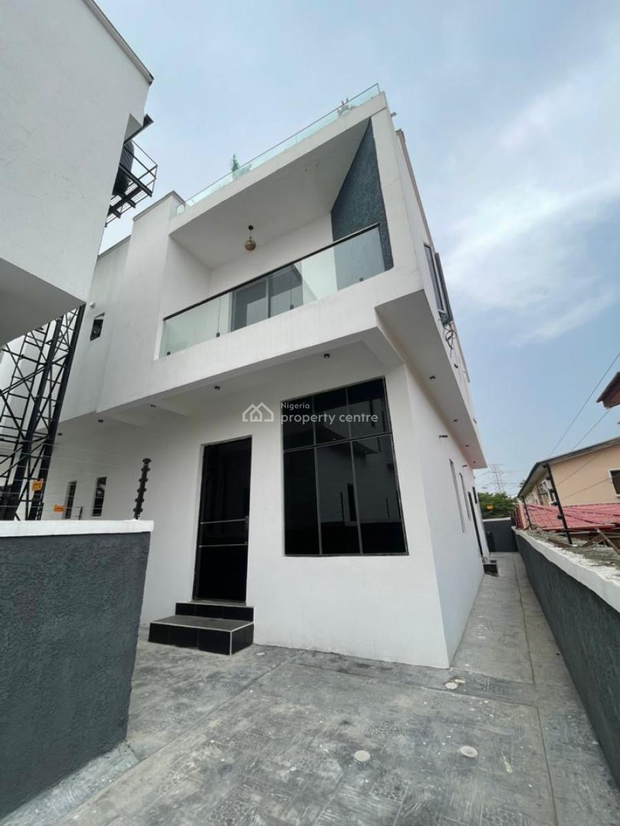 Exquisitee Newly Built 4 Bedroom Semi Detached Duplex in Secure Estate, Abraham Adesanya, Ajah, Lagos, Semi-detached Duplex for Sale
