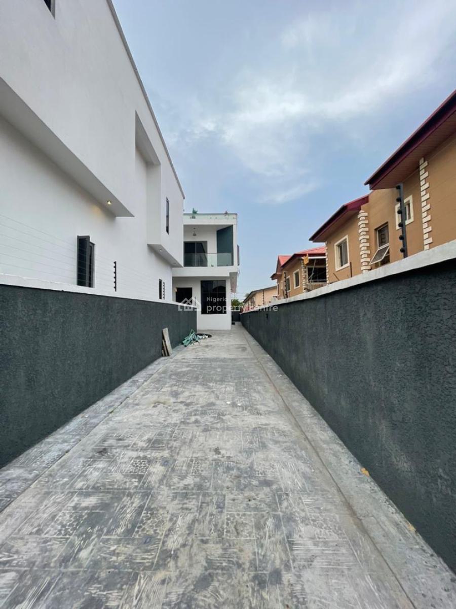Exquisitee Newly Built 4 Bedroom Semi Detached Duplex in Secure Estate, Abraham Adesanya, Ajah, Lagos, Semi-detached Duplex for Sale