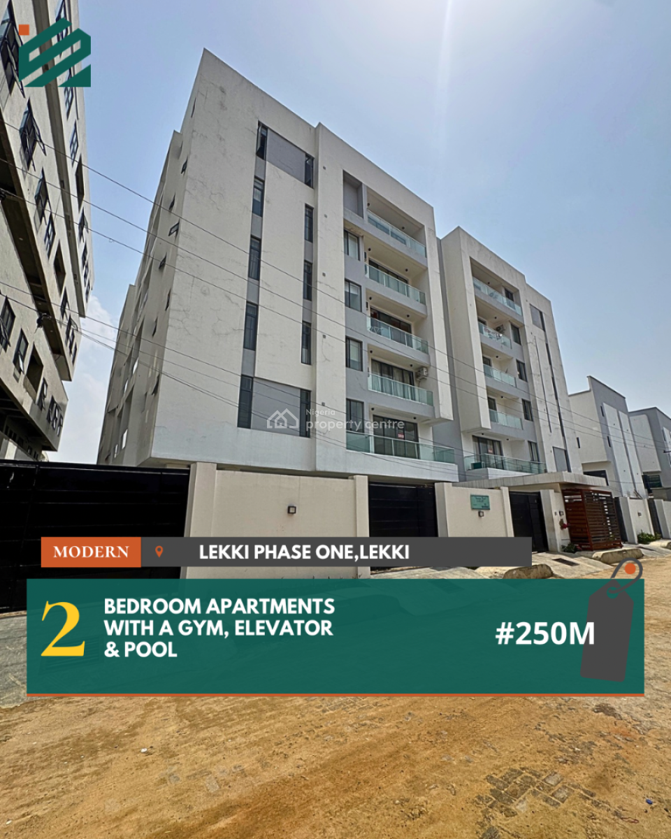 Luxury 2 Bedroom Apartment, Freedom Way, Lekki Phase 1, Lekki, Lagos, Flat / Apartment for Sale