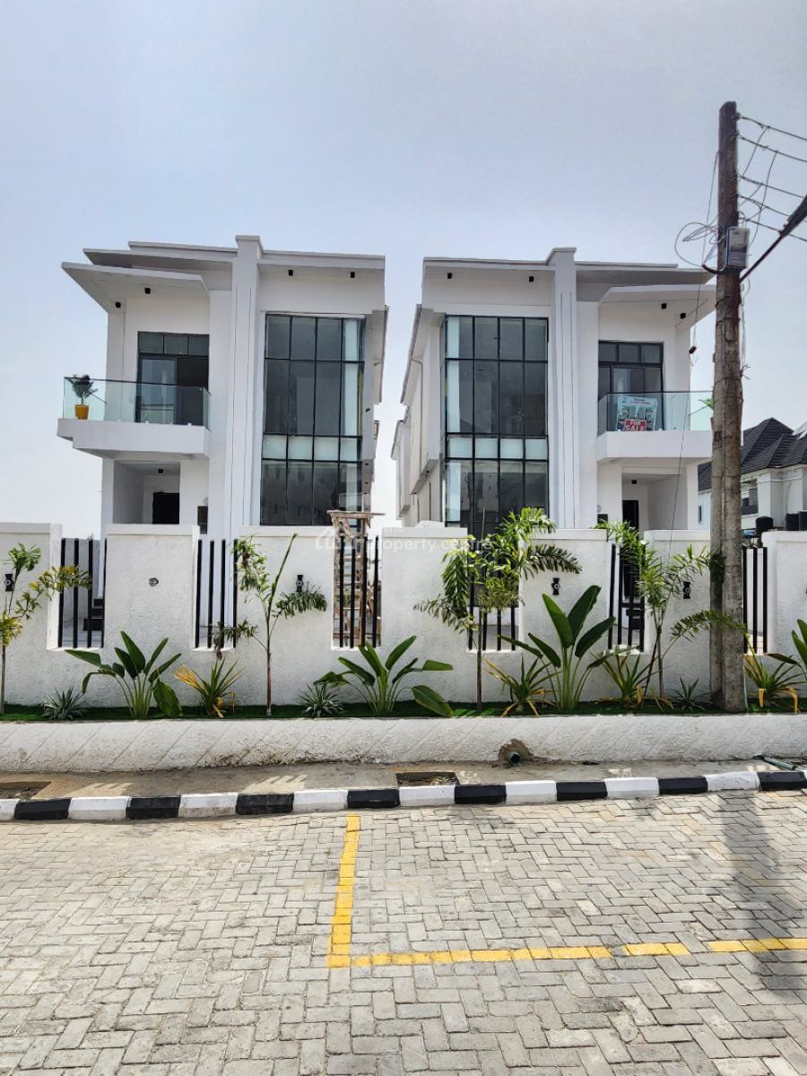 Luxury 5 Bedroom Detached Duplex with Bq & Pool, Chevron, Lekki, Lagos, Detached Duplex for Sale