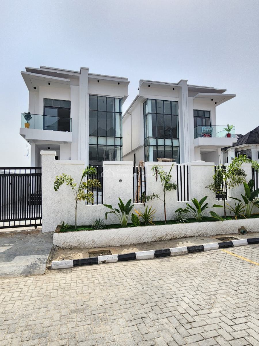 Luxury 5 Bedroom Detached Duplex with Bq & Pool, Chevron, Lekki, Lagos, Detached Duplex for Sale