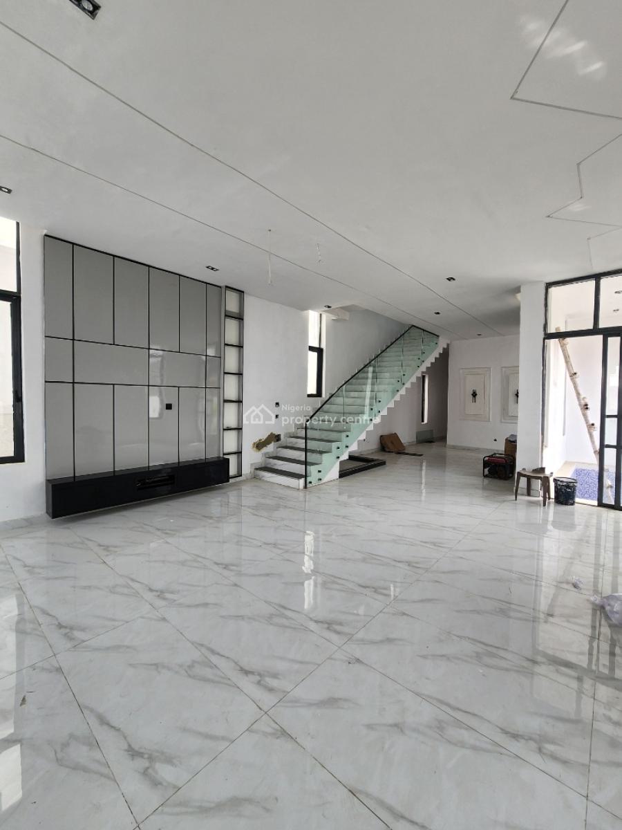 Luxury 5 Bedroom Detached Duplex with Bq & Pool, Chevron, Lekki, Lagos, Detached Duplex for Sale