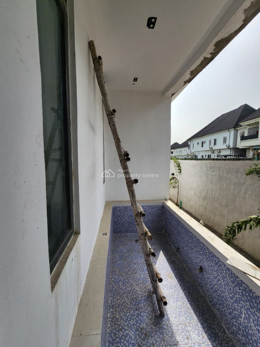 Luxury 5 Bedroom Detached Duplex with Bq & Pool, Chevron, Lekki, Lagos, Detached Duplex for Sale