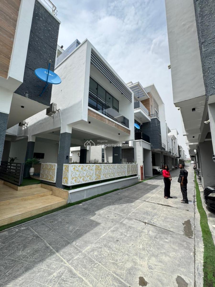 Luxury 4 Bedroom Terrace Duplex with Excellent Facilities, Lekki Scheme 2, Ogombo Road, Ajah, Lagos, Terraced Duplex for Rent