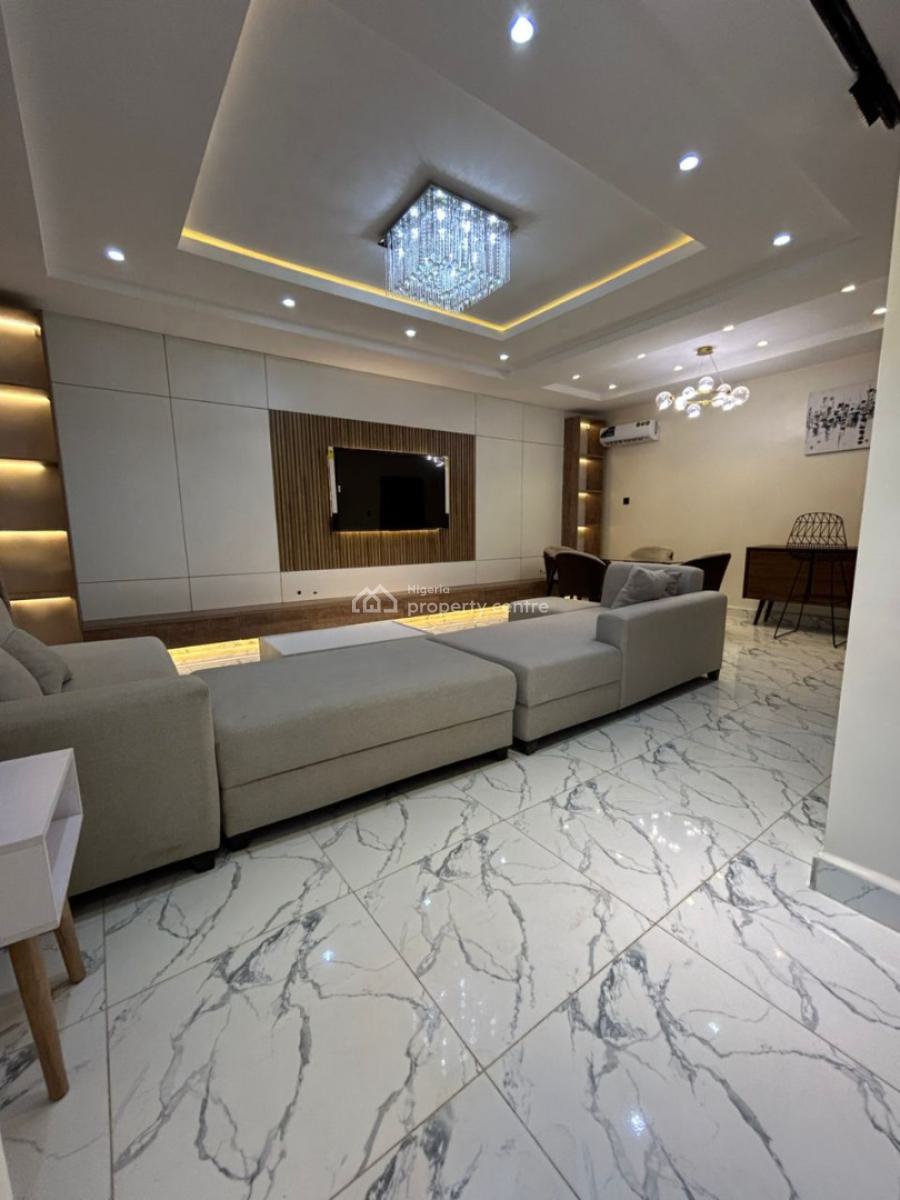 Beautifully Furnished 4 Bedrooms Duplex Long/short Stay, Guzape District, Abuja, Flat / Apartment Short Let