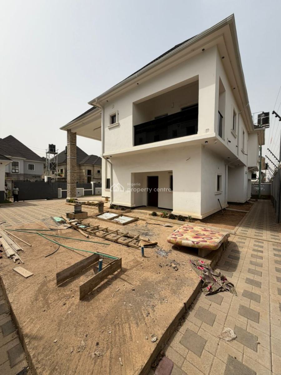 Well Built 5 Bedrooms Fully Detached Duplex with 1 Room Bq, Galadimawa, Abuja, Detached Duplex for Sale