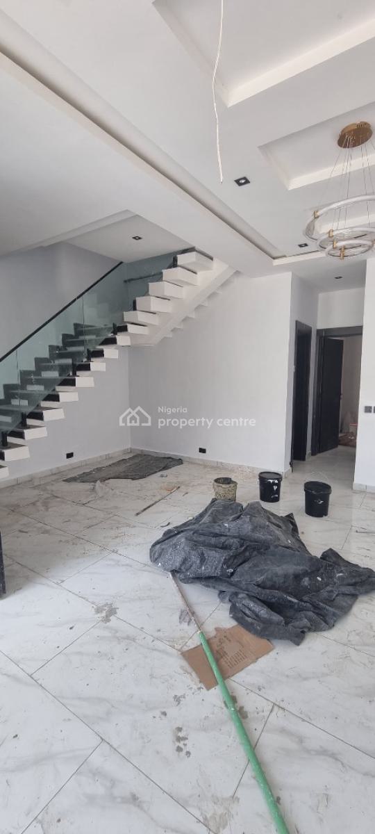 Newly Built 4 Bedroom Duplex, Gated Estate Before Shop Rite, Sangotedo, Ajah, Lagos, Semi-detached Duplex for Rent