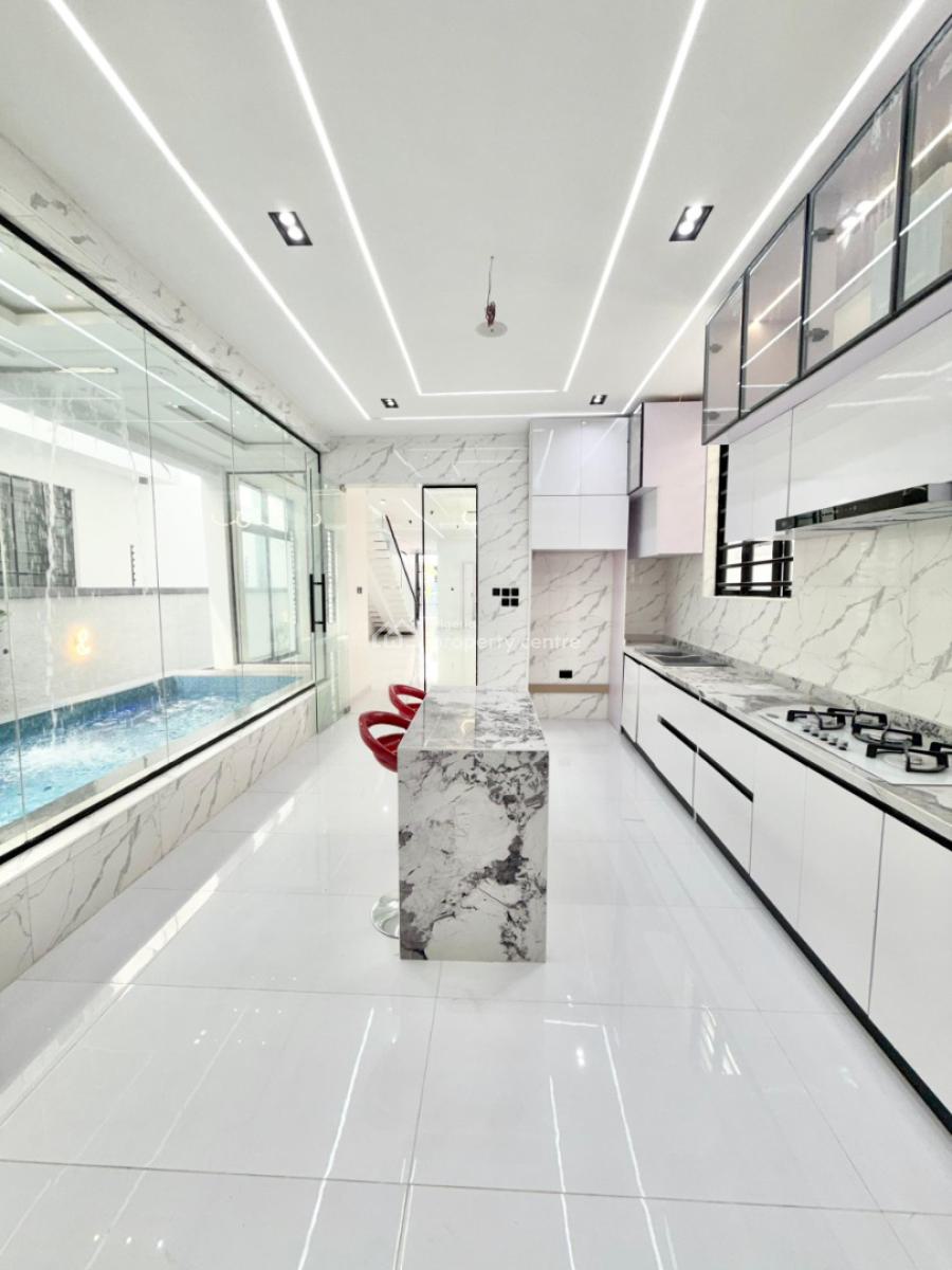 5 Bedroom Fully Detached Duplex with Swimming Pool, Chevron, Lekki, Lagos, Detached Duplex for Sale