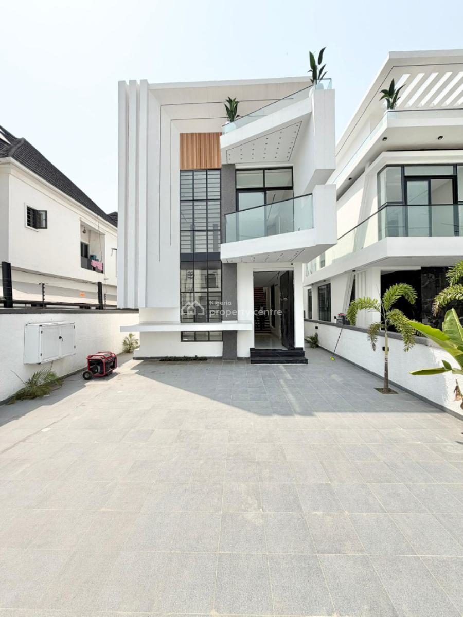 5 Bedroom Fully Detached Duplex with Swimming Pool, Chevron, Lekki, Lagos, Detached Duplex for Sale