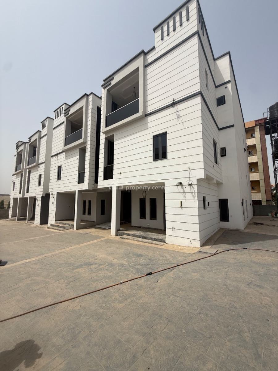 Brand New 5-bedroom Terrace Duplex with a Bq, 2 Living Rooms and a Kit, Wuye, Abuja, Terraced Duplex for Sale