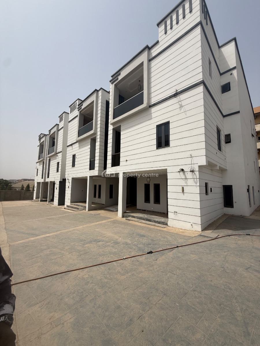 Brand New 5-bedroom Terrace Duplex with a Bq, 2 Living Rooms and a Kit, Wuye, Abuja, Terraced Duplex for Sale