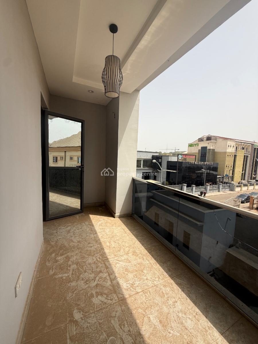 Brand New 5-bedroom Terrace Duplex with a Bq, 2 Living Rooms and a Kitchen, Wuye, Abuja, Terraced Duplex for Rent