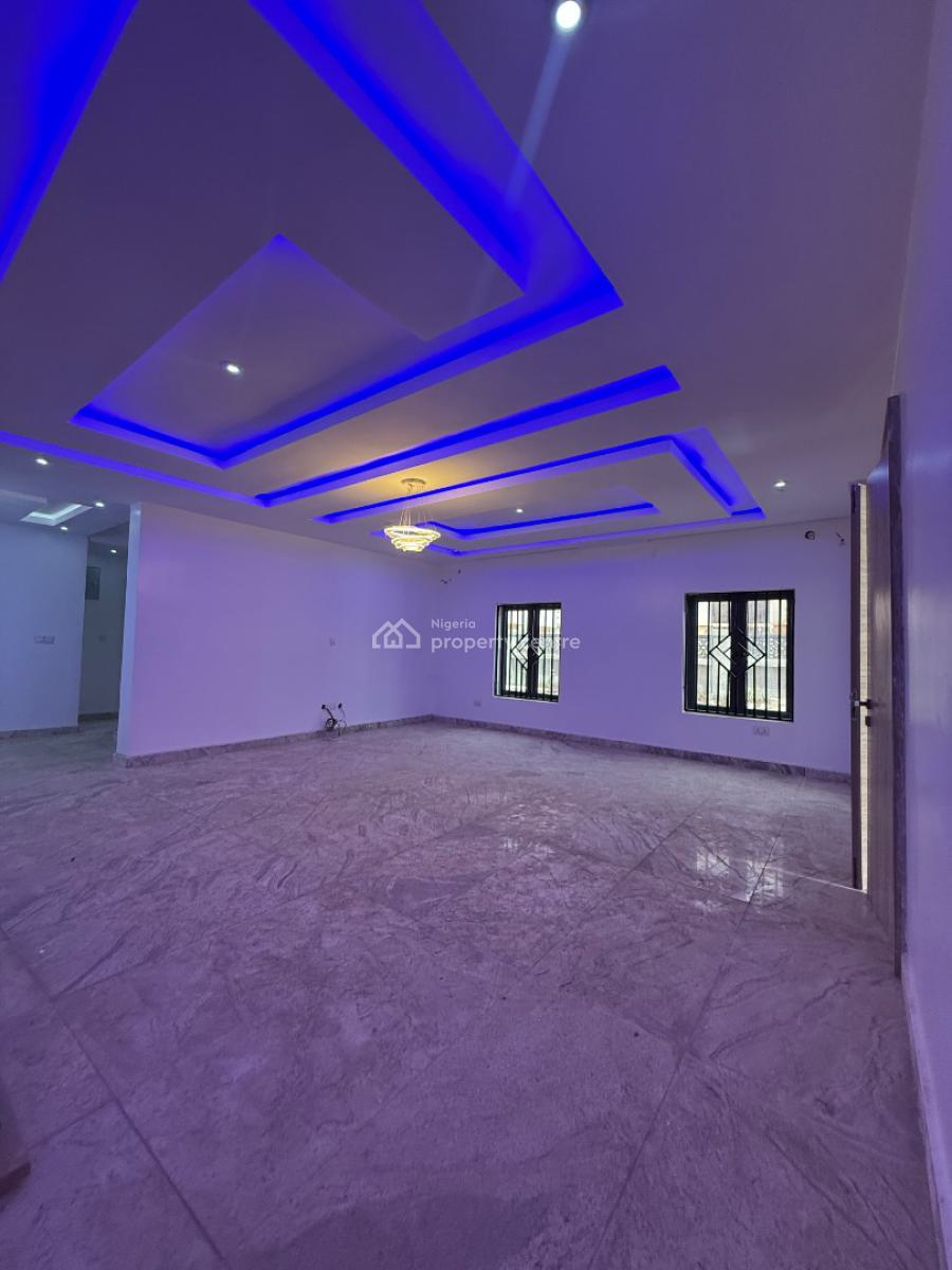 Brand New 5-bedroom Terrace Duplex with a Bq, 2 Living Rooms and a Kitchen, Wuye, Abuja, Terraced Duplex for Rent