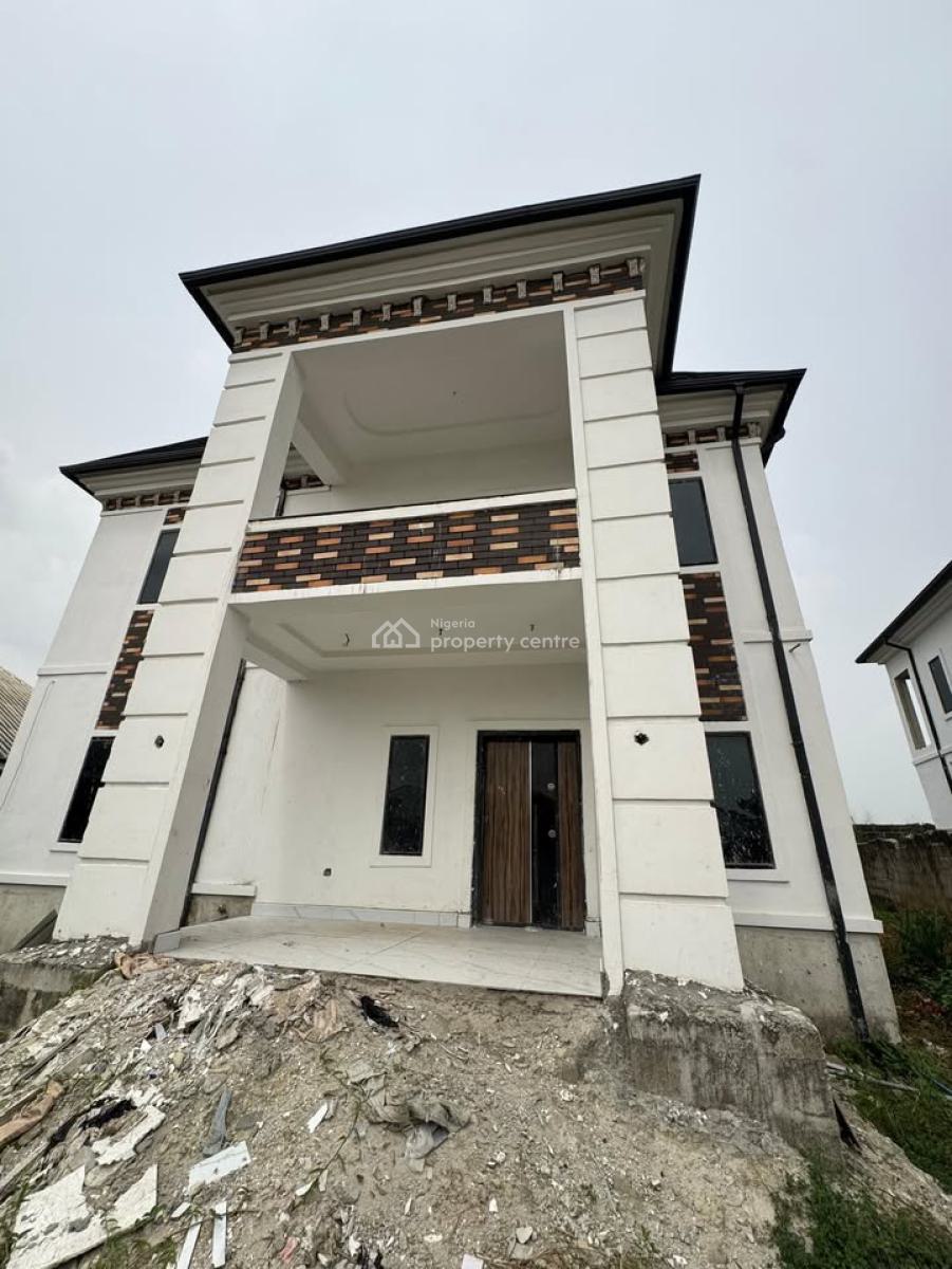 4 Bedroom Detached Duplex (95% Done), Opp Salvation Ministries Hq, Iguruta, Port Harcourt, Rivers, Detached Duplex for Sale
