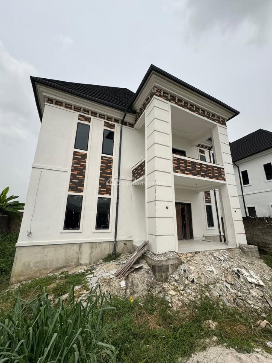 4 Bedroom Detached Duplex (95% Done), Opp Salvation Ministries Hq, Iguruta, Port Harcourt, Rivers, Detached Duplex for Sale