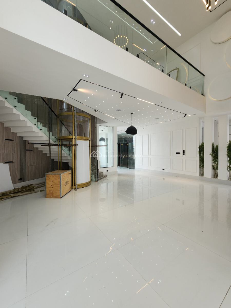 Contemporary 5 Bedroom Detached Duplex W/ Bq, Pool. Cinema, Open Terra, Chevron, Lekki, Lagos, Detached Duplex for Sale