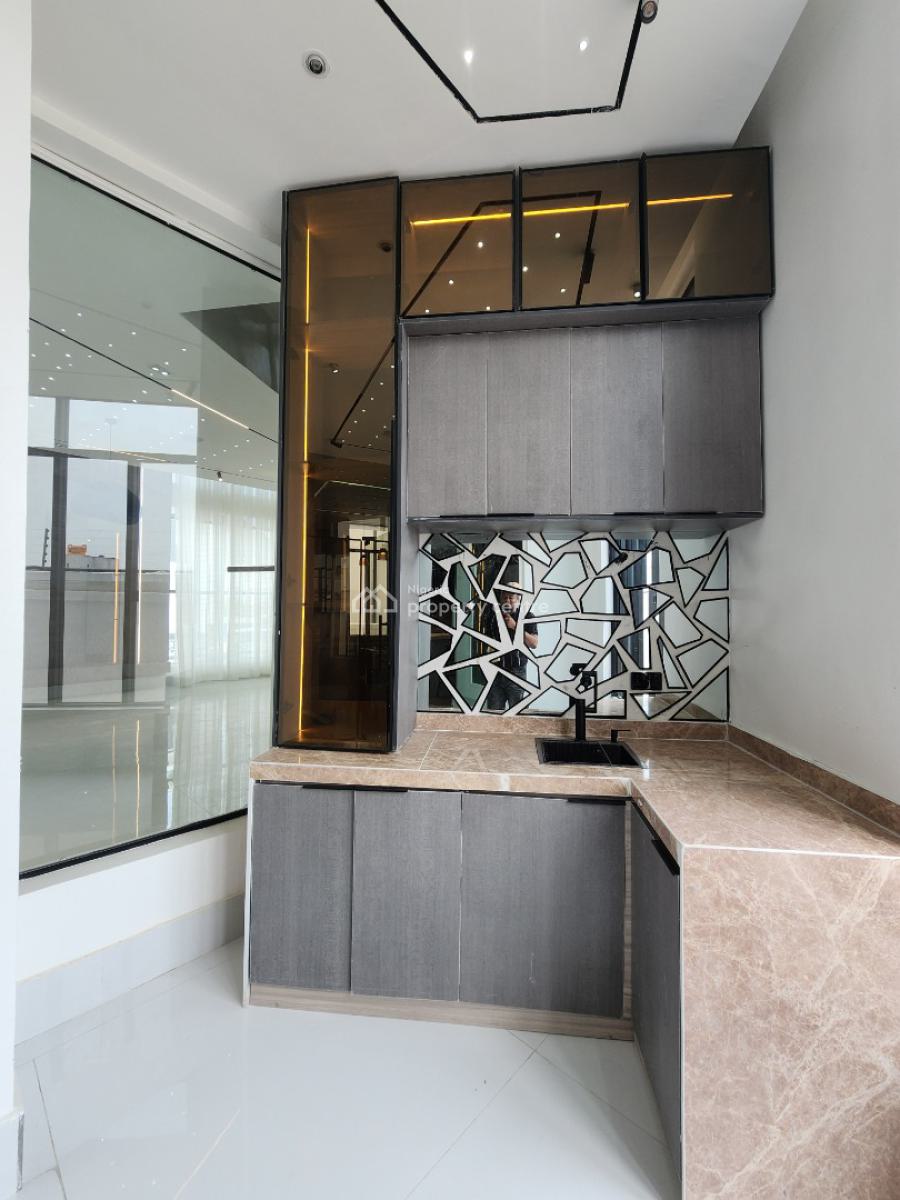 Contemporary 5 Bedroom Detached Duplex W/ Bq, Pool. Cinema, Open Terra, Chevron, Lekki, Lagos, Detached Duplex for Sale