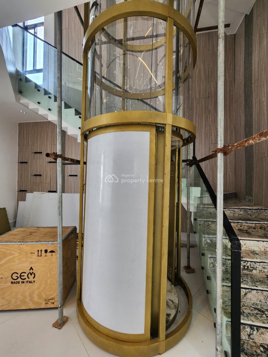 Contemporary 5 Bedroom Detached Duplex W/ Bq, Pool. Cinema, Open Terra, Chevron, Lekki, Lagos, Detached Duplex for Sale