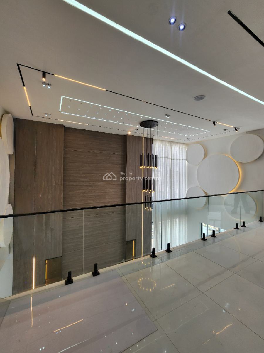 Contemporary 5 Bedroom Detached Duplex W/ Bq, Pool. Cinema, Open Terra, Chevron, Lekki, Lagos, Detached Duplex for Sale