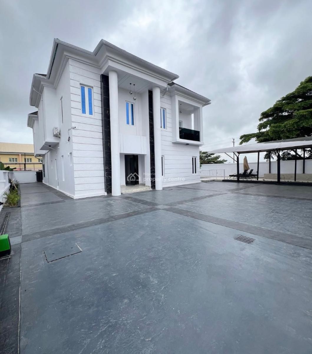 Luxury 5bed Detached Duplex with a Bq and a Pool in a Prine Location, Osapa, Lekki, Lagos, Detached Duplex for Sale