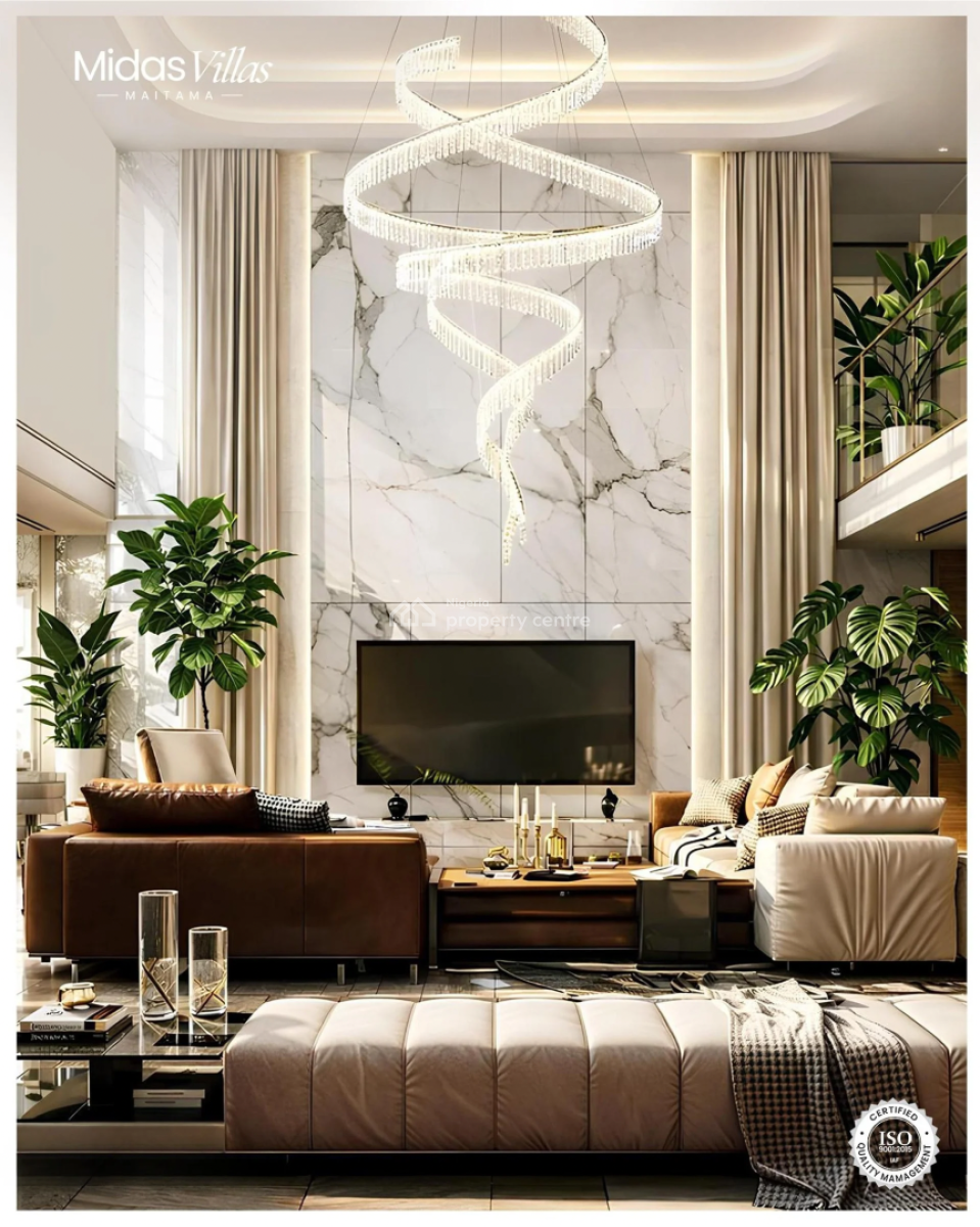 Introducing Midas Villas 5 Bedroom Fully Detached Duplexes + Bqs, Maitama Abuja, Nigeria, Maitama District, Abuja, Detached Duplex for Sale