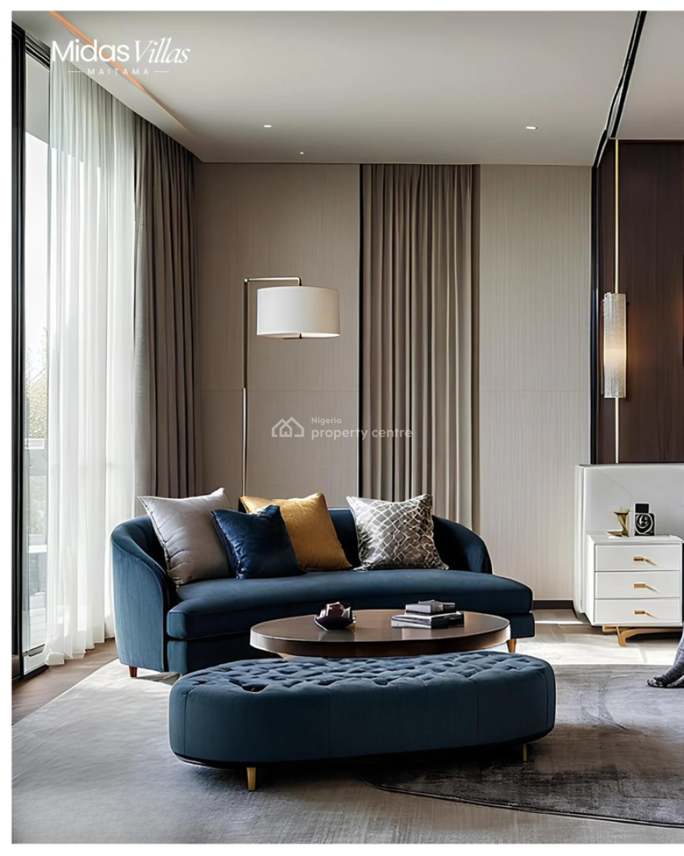 Introducing Midas Villas 5 Bedroom Fully Detached Duplexes + Bqs, Maitama Abuja, Nigeria, Maitama District, Abuja, Detached Duplex for Sale