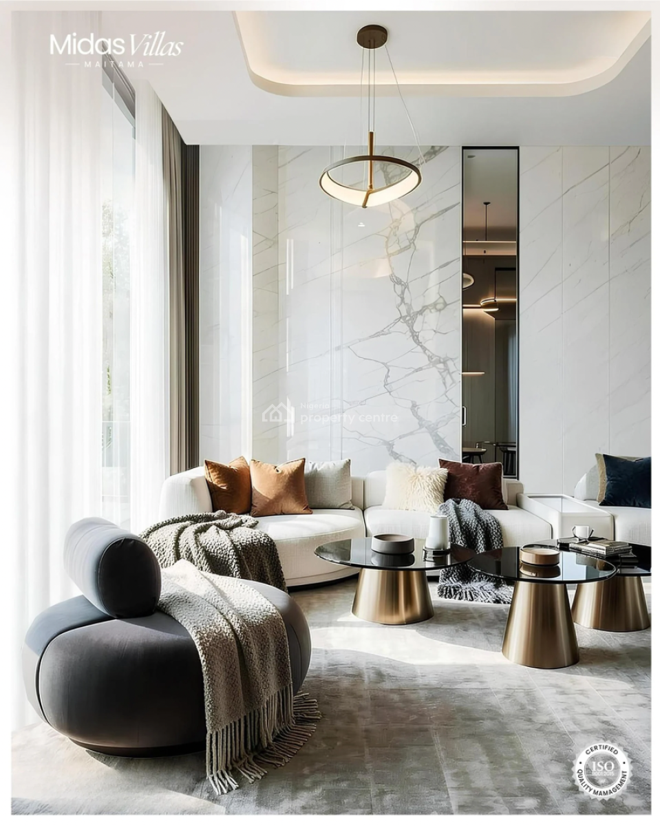 Introducing Midas Villas 5 Bedroom Fully Detached Duplexes + Bqs, Maitama Abuja, Nigeria, Maitama District, Abuja, Detached Duplex for Sale