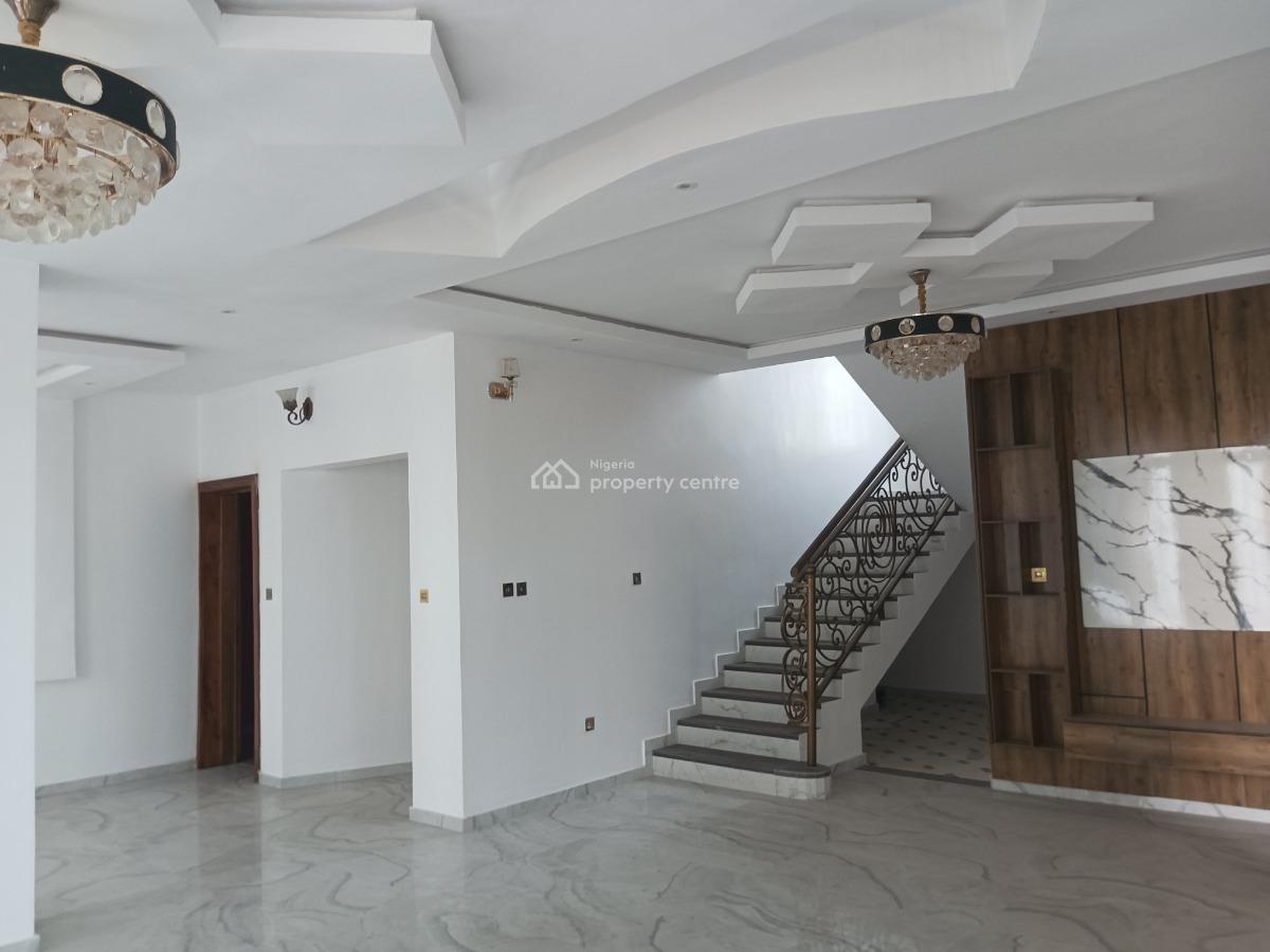 Luxury Built 5 Bedroom Detached Duplex, 2 Bedroom Bq on 648sqm, Exxonmobil Cooperative Estate (chaplain Court),ogombo Road, Ajah, Lagos, Detached Duplex for Sale