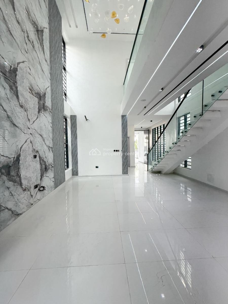 Stunning 5 Bedroom Detached Duplex with Swimming Pool and Bq, Chevron, Lekki, Lagos, Detached Duplex for Sale