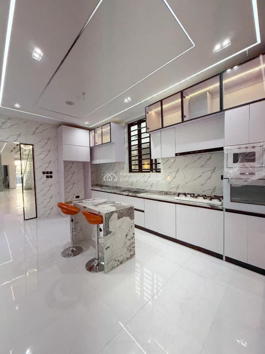 Stunning 5 Bedroom Detached Duplex with Swimming Pool and Bq, Chevron, Lekki, Lagos, Detached Duplex for Sale