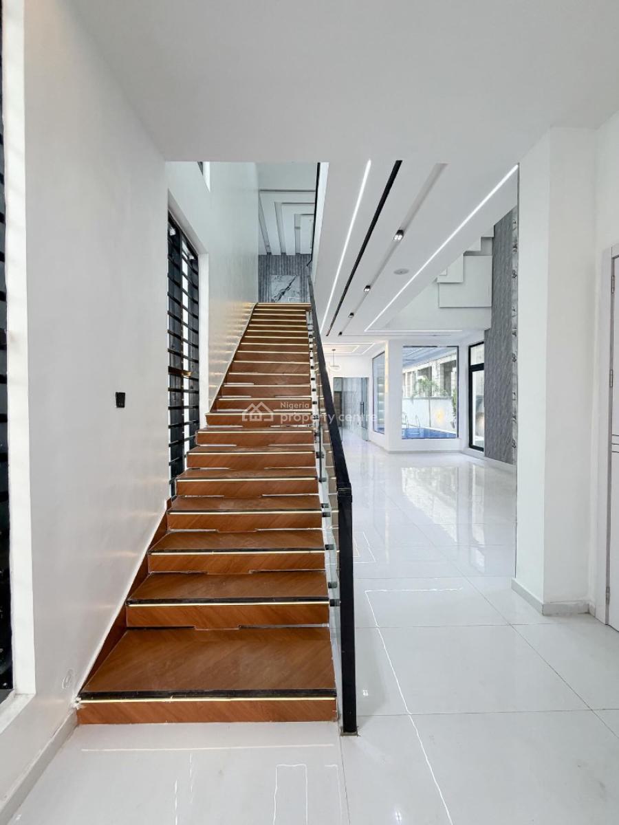 Stunning 5 Bedroom Detached Duplex with Swimming Pool and Bq, Chevron, Lekki, Lagos, Detached Duplex for Sale