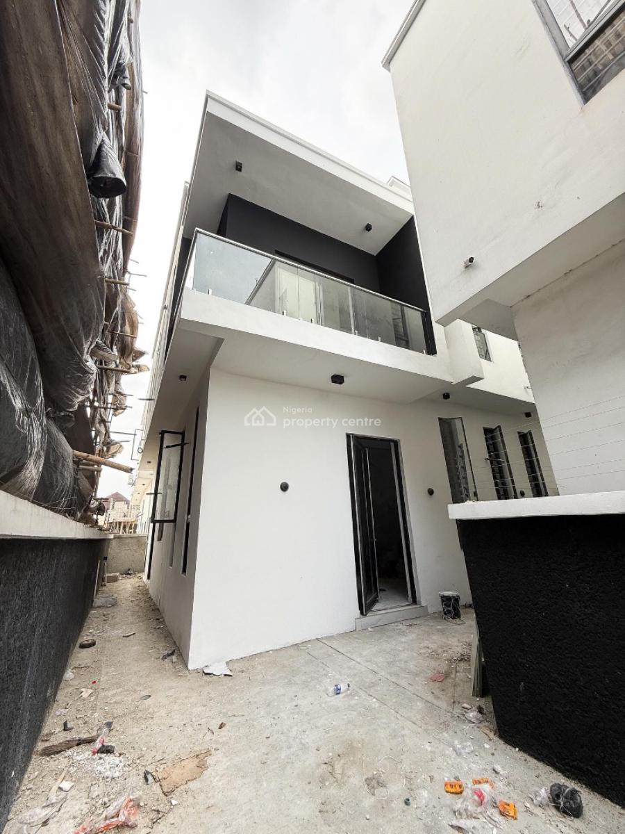 Brand New 4 Bedroom Semi Detached Duplex with Bq, Chevron, Lekki, Lagos, Semi-detached Duplex for Sale